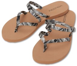 japonki VOLCOM - Easy Breezy Ii Black White