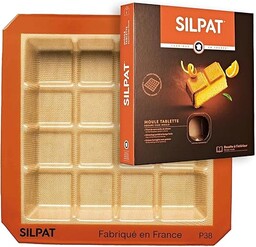 Silpat Kwadratowa forma na tabletki - 16 porcji