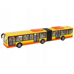 Autobus Miejski Przegubowy Zdalnie Sterowany Rc Pomarańczowy