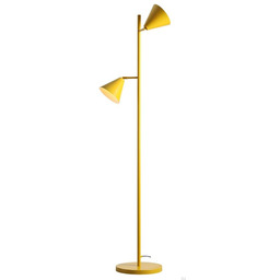 Lampa stojąca Form 2 Metalowa Musztardowa