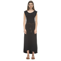 sukienka RAGWEAR - Tagg Long Black (1010) rozmiar:
