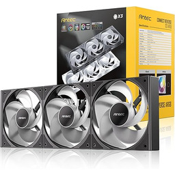 Antec Connect 120 Reverse ARGB Interlockable/zestaw 3/czarny/odwrócony wentylator
