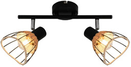 Lampa drewniana sufitowa GENT P20084-2TU - Zuma Line
