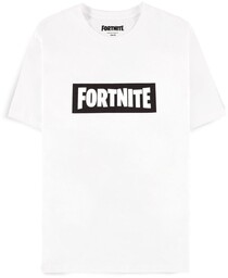 koszulka FORTNITE - LOGO biała-L
