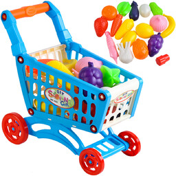 Wózek Sklepowy na Zakupy Koszyk do Supermarketu ISO