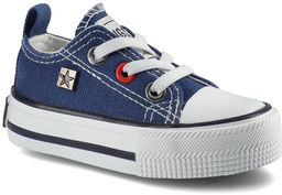 Big Star Granatowe Trampki Dziecięce Buty Wsuwane