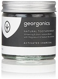 Georganics, proszek do czyszczenia zębów Activated Charcoal, 60