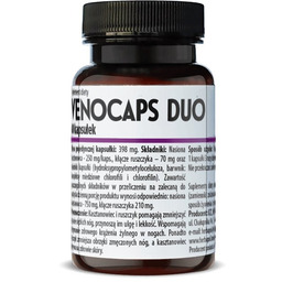VENOCAPS DUO kasztanowiec ruszczyk 60kaps. Herbapol