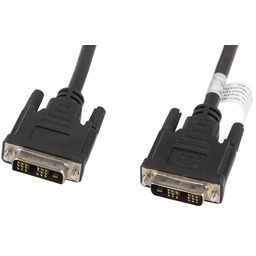 Lanberg kabel DVI-D M/M Single Link 3m czarny