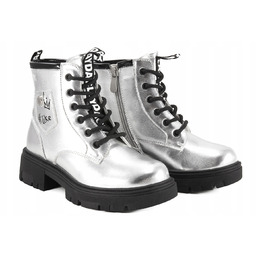 Wojtyłko Trzewiki Ocieplane Pluszem Botki Kozaczki Na Zamek