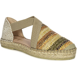Maciejka Espadryle damskie wsuwane beżowe-38