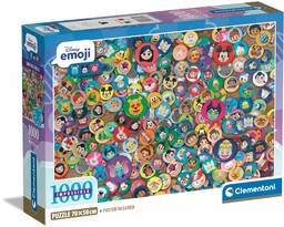 Clementoni Puzzle Disney, 1000 elementów, Impossible Puzzle