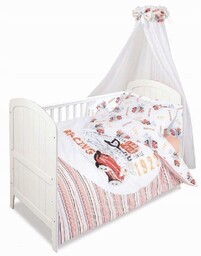 Pościel do Łóżeczka z Ochraniaczem 100x135 Sweet