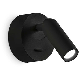 Kinkiet nowoczesny BEAN ROUND AP czarny 260617 -
