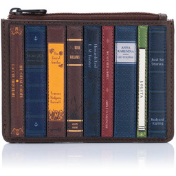 Brązowa bilonówka damska Literatura Yoshi Y1321