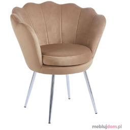 Fotel FR1-FX SILVER Cappuccino