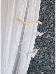 Karuzela dla dzieci origami "Biel"