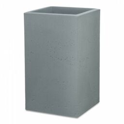 Wysoka donica słupek Scheurich C-Cube High Stony Grey