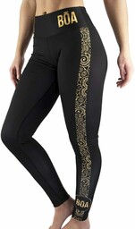 Damskie legginsy Princesa, żółte, XL
