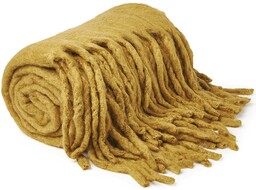 Meyco Home Uni Plaid, wełniany koc (miękki