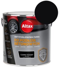 ALTAX Antypoślizgowa farba do podłóg betonowych czarny półmat