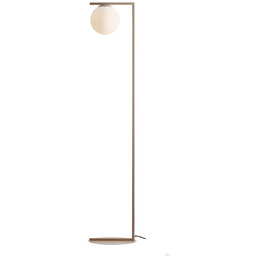 Lampa stojąca Zac Metalowa Beżowa