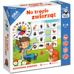 Na tropie zwierząt Gra bingo. Kapitan Nauka, gra