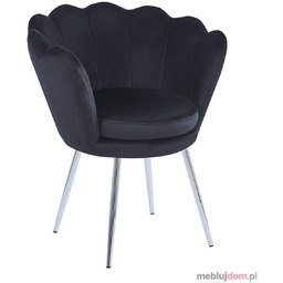 Fotel FR1-FX SILVER Czarny