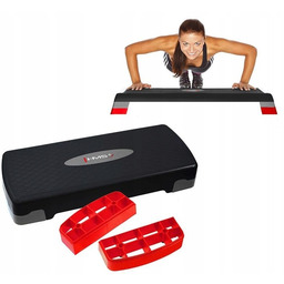 AS003 Black/gray/red Step Do Aerobiku Hms