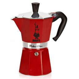 Kawiarka Bialetti Moka Express 6tz czerwona