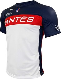 Nantes Basketball Nantes koszulka domowa 2019-2020 XX-Small biała
