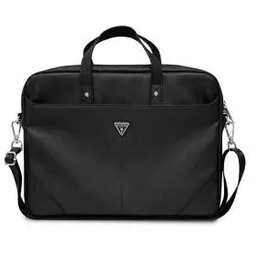 Guess Saffiano Hot Stamp Triangle Logo GUCB15PSATLK 16"