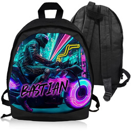 PLECAK MOTOCYKLE HARLEY CROSS z NADRUKIEM IMIENIA -