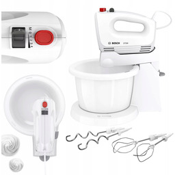 Mikser ręczny z obrotową misą Bosch MFQ2600W 375W