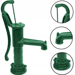 Pompa ręczna ogrodowa do wody abisyńska abisynka