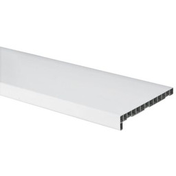 Parapet wewnętrzny PVC 30 x 186 cm biały