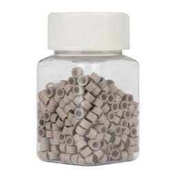 Mikroringi z silikonem do przedłużania włosów 4,5 mm