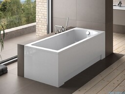 BESCO WAS-160-PK Besco Shea wanna prostokątna 160x70cm