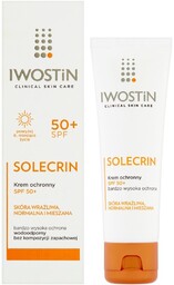 Iwostin, Solecrin, krem ochronny, SPF 50+, 50 ml