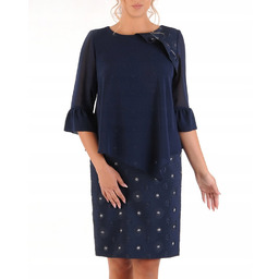 Sukienka Atena 44 letnia damska na wesele elegancka