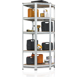 REGAŁ NAROŻNY METALOWY MAGAZYNOWY 180x70x40CM 875KG PIWNICA GARAŻ