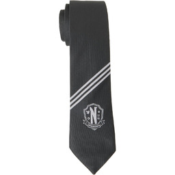 KRAWAT ŚRODA LOGO NEVERMORE CZARNY