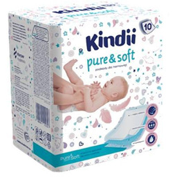 Kindii Pure&Soft Podkłady do przewijania jednorazowe 90 x