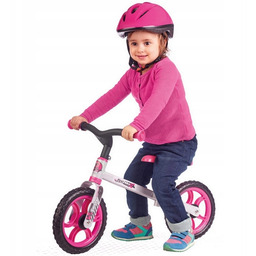 Smoby 770201 Rowerek Biegowy First Bike Rozowy