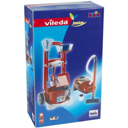 KLEIN Zabawka wózek do sprzątania z odkurzaczem Vileda