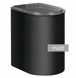 Wesco Pojemnik Metalowy 2,2l Loft Czarny Matt