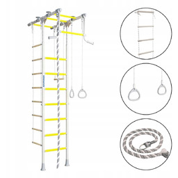 Rozporowa drabinka gimnastyczna dla dzieci Kometa 1 prowans