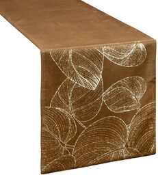 Bieżnik 35 x 220 Dekoracyjny Velvet Blink16 Brąz