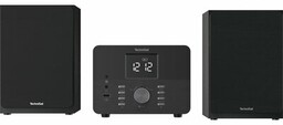TECHNISAT Wieża Classic 700 Czarna, Odtw.CD, Bluetooth, Tuner