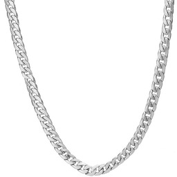 Męski naszyjnik łańcuch pancerka stal szlachetna